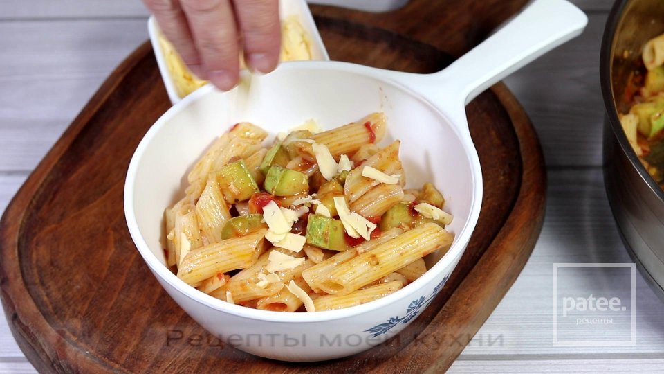 Макароны с кабачками и помидорами - Шаг 9