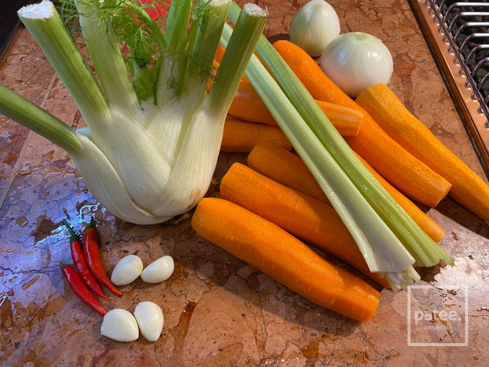 Морковный суп-пюре с фенхелем - Шаг 1