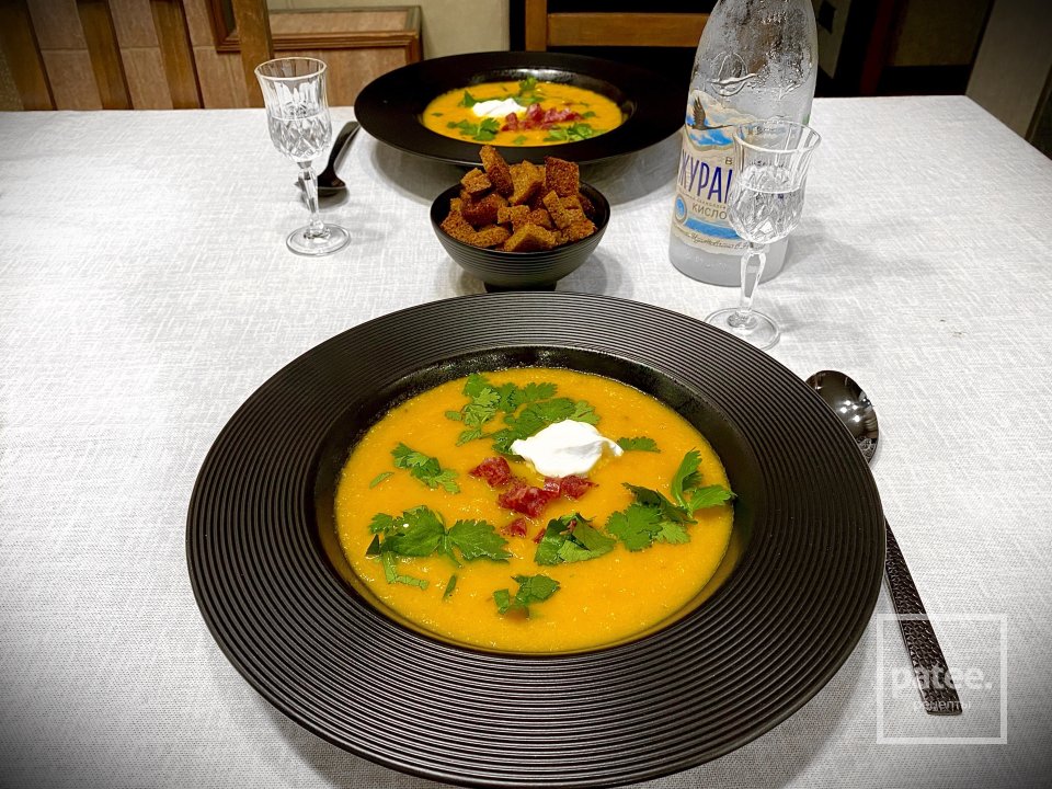 Морковный суп-пюре с фенхелем - Шаг 10