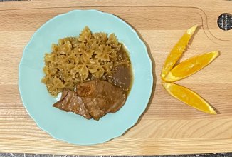 Фарфалле с кроликом 🐇