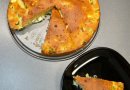 Пирог с яйцом и зелёным луком