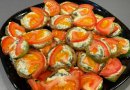 Закуска из кабачка и баклажана