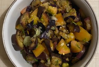 Баклажаны 🍆 с помидорами