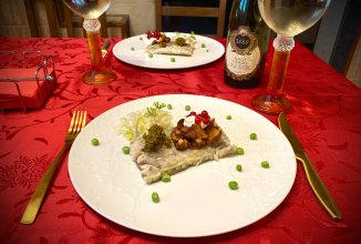 Стерлядь запечённая в посудомойке