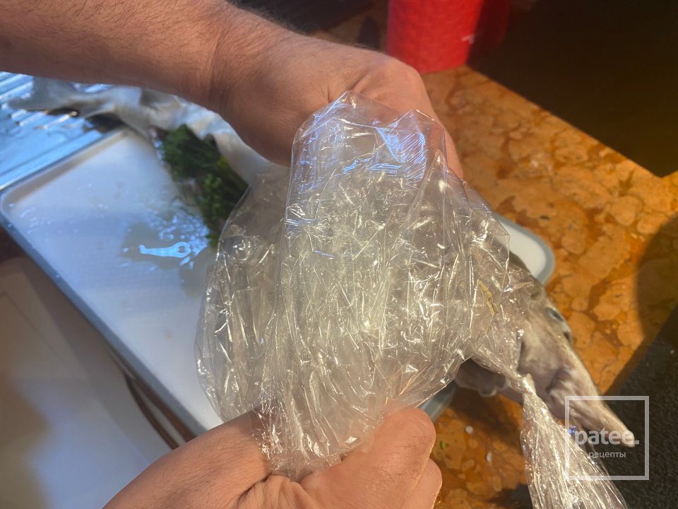 Стерлядь запечённая в посудомойке - Шаг 6