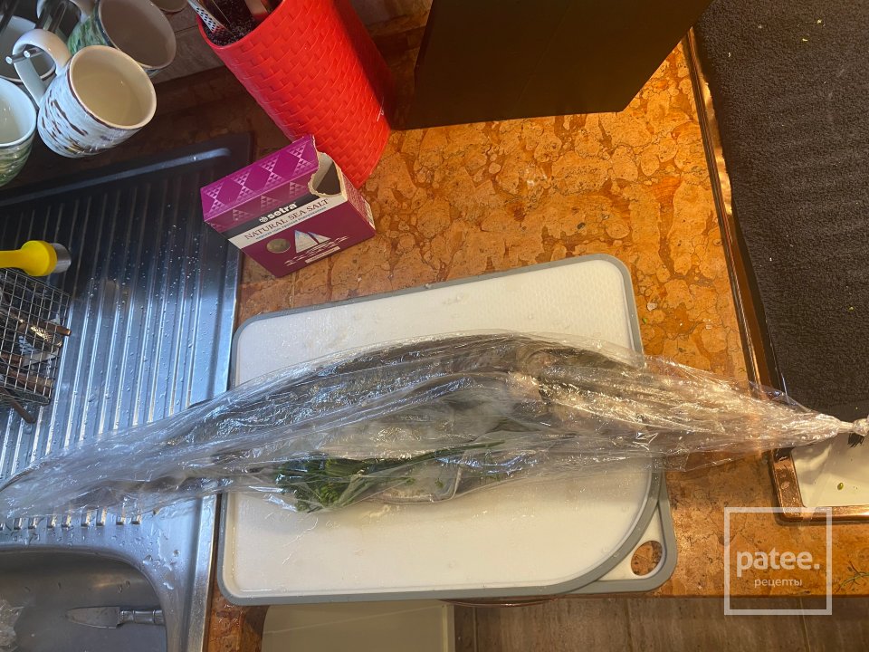 Стерлядь запечённая в посудомойке - Шаг 7