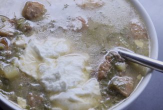 Зеленый борщ