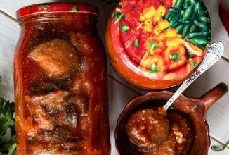 Острые баклажаны на зиму 🍆