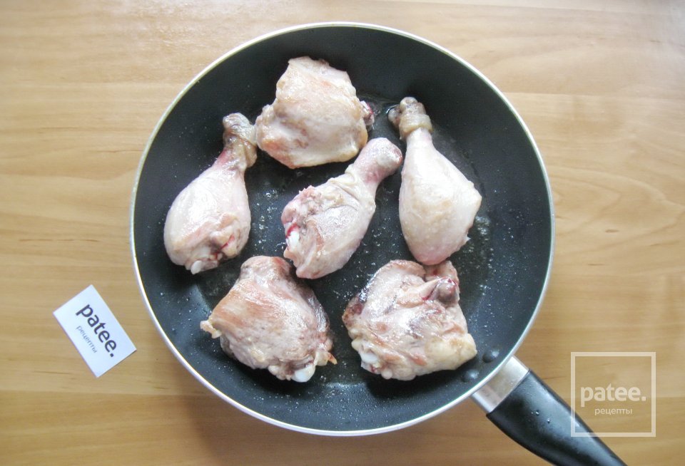 Курица  с кабачками в сырном соусе - Шаг 3