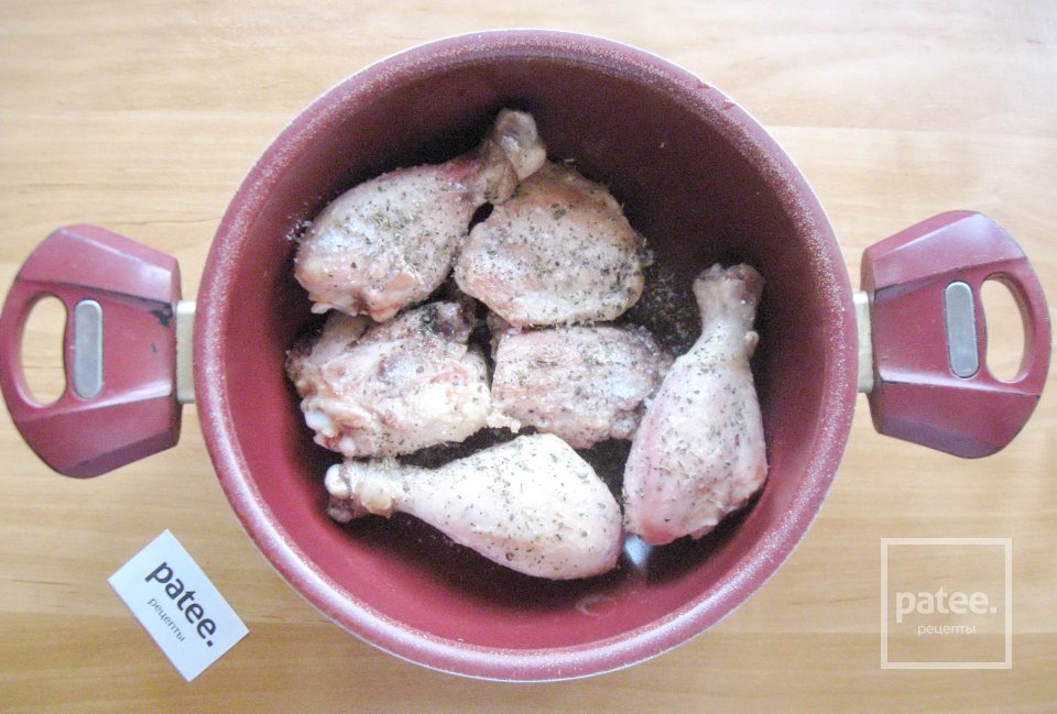 Курица  с кабачками в сырном соусе - Шаг 4