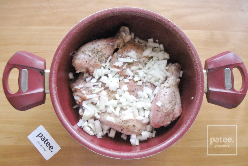 Курица  с кабачками в сырном соусе - Шаг 5