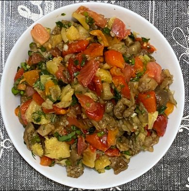 Соте из баклажанов - Шаг 7