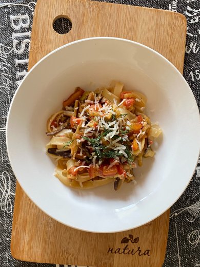 Паста 🍝 алла норма - Шаг 11