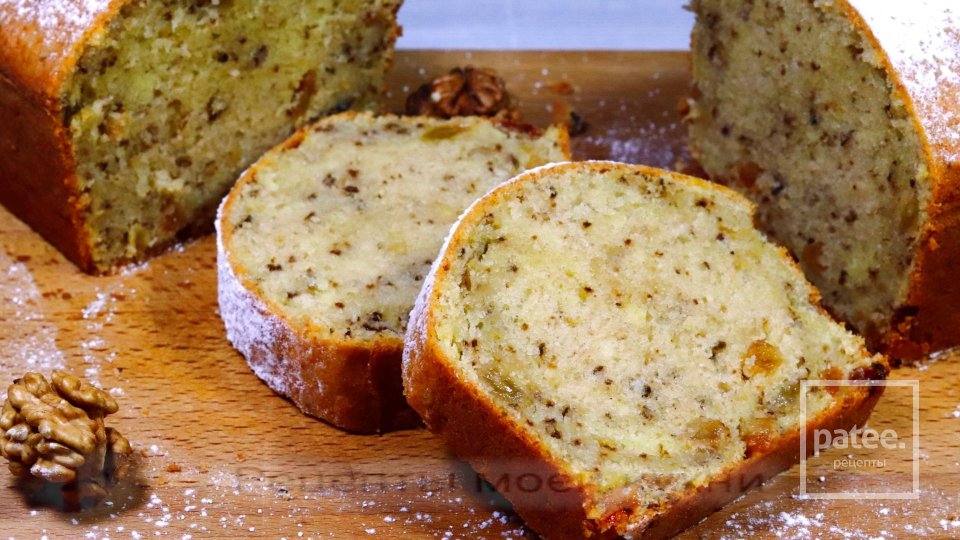 Творожный кекс с изюмом и орехами - Шаг 11