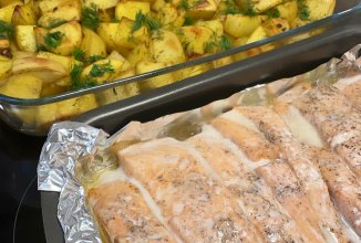 Запечённая рыба