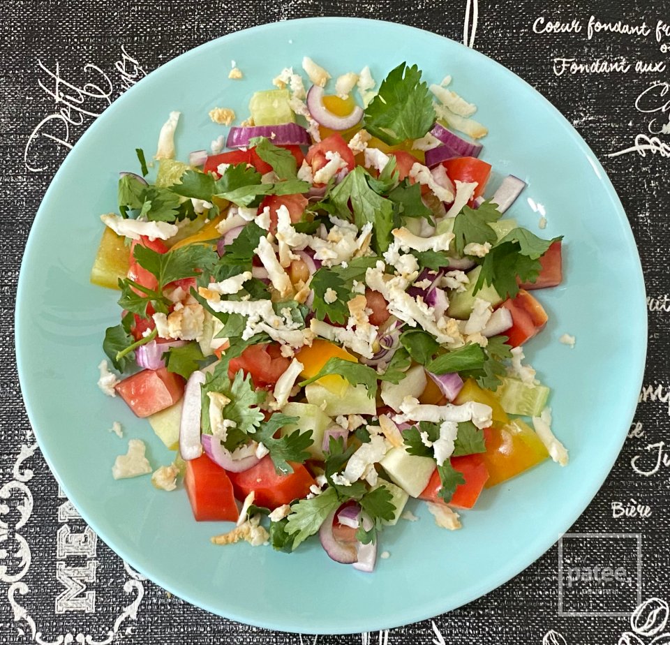 Шопский салат - Шаг 10