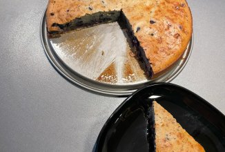 Черничный пирог