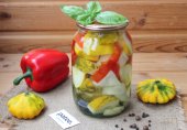 Маринованные патиссоны на зиму