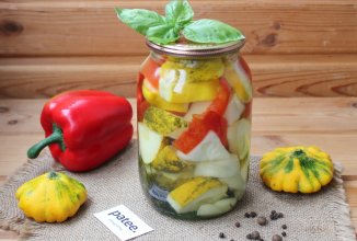 Маринованные патиссоны на зиму