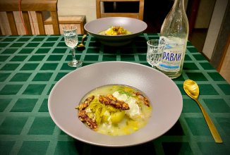 Рассольник из утиных шей и язычков