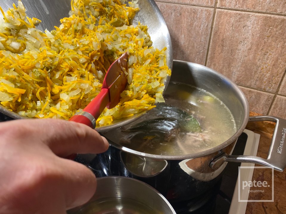 Рассольник из утиных шей и язычков - Шаг 13