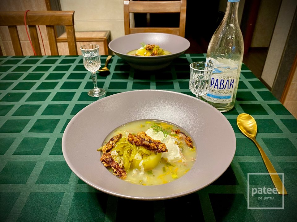 Рассольник из утиных шей и язычков - Шаг 19