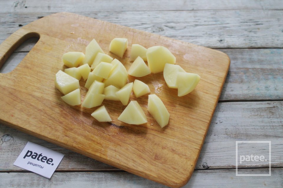 Куриный суп с цветной капустой и горошком - Шаг 7