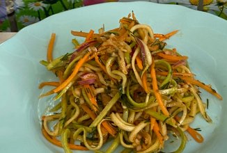 Кабачки по-корейски