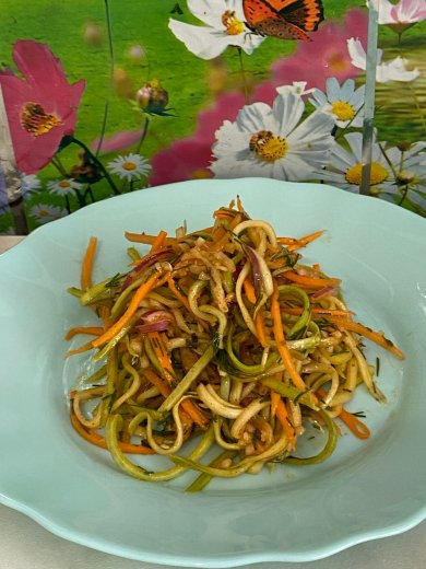 Кабачки по-корейски - Шаг 7