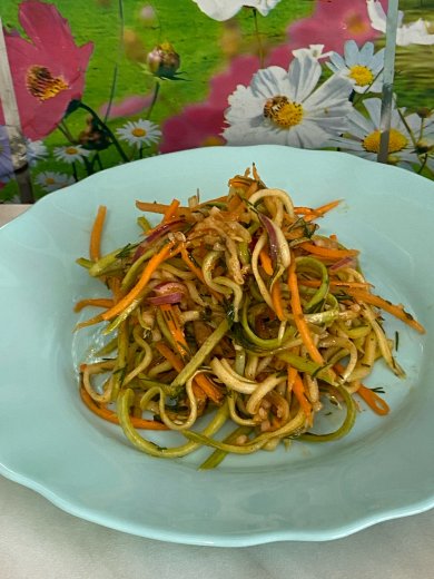 Кабачки по-корейски - Шаг 8