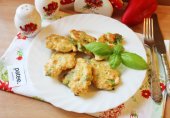 Рубленые котлеты из курицы с брокколи