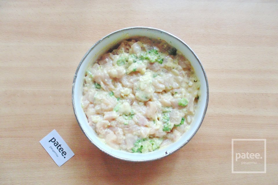 Рубленые котлеты из курицы с брокколи - Шаг 12