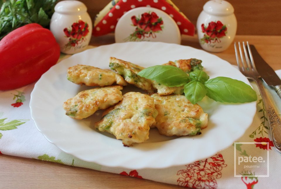 Рубленые котлеты из курицы с брокколи - Шаг 15