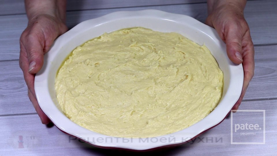 Пирог перевертыш с грушами в карамели - Шаг 9