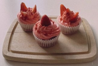 ♡ кексики "красный бархат" ♡