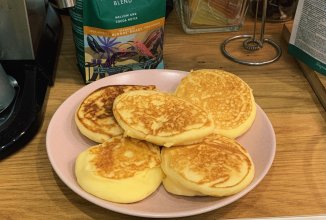 ♡ пп творожные оладьи ♡