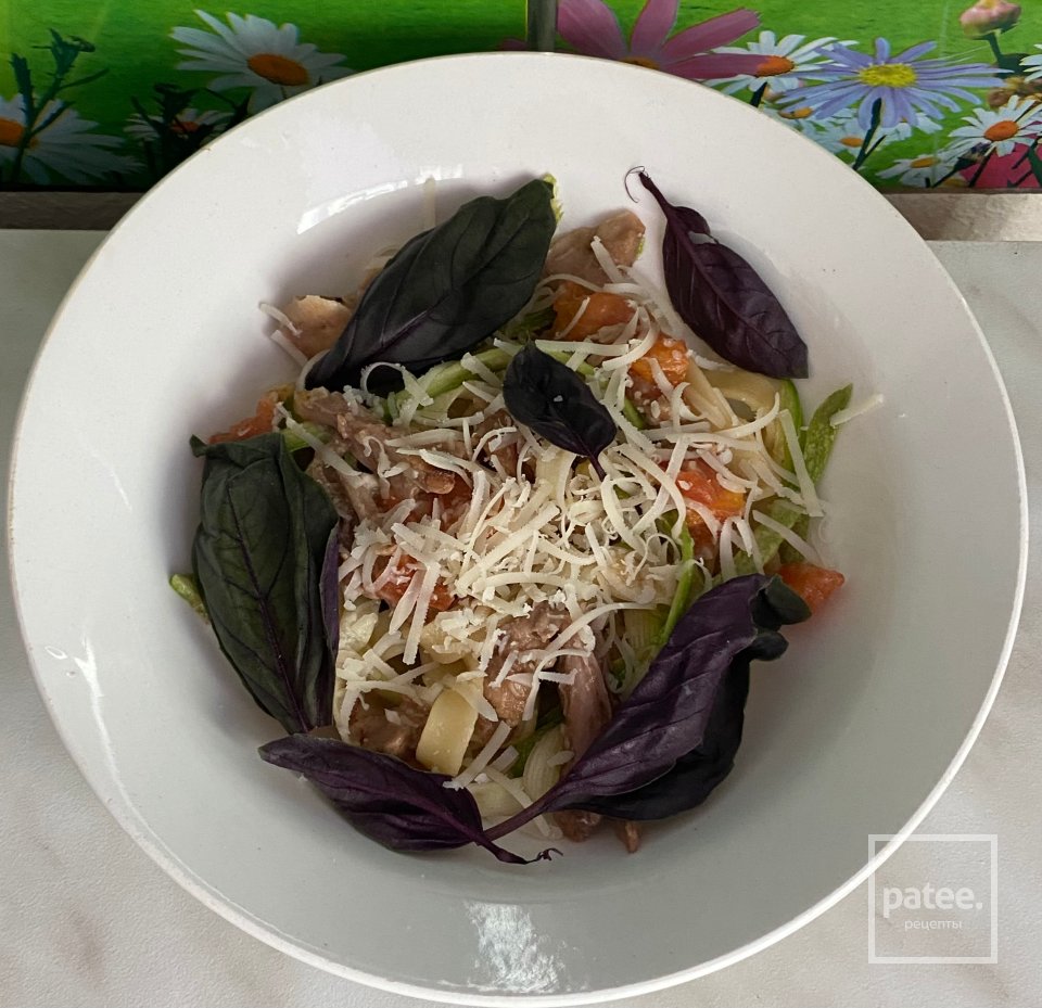 Тальятелле с цукини и кроликом - Шаг 13