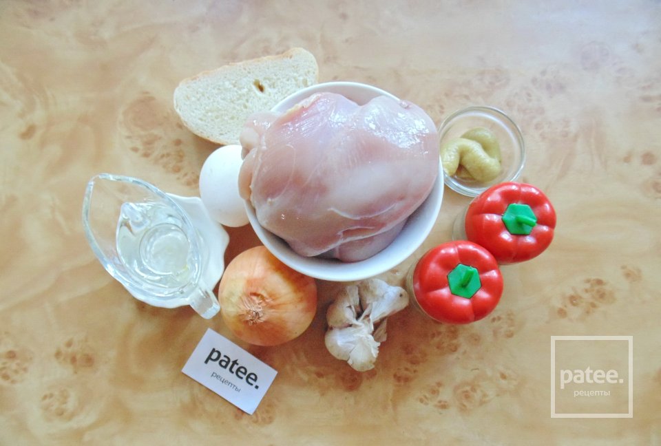 Куриные котлеты с горчицей - Шаг 1
