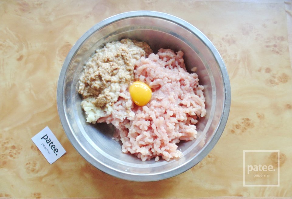 Куриные котлеты с горчицей - Шаг 4