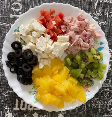 Салат с ананасом 🍍 - Шаг 1