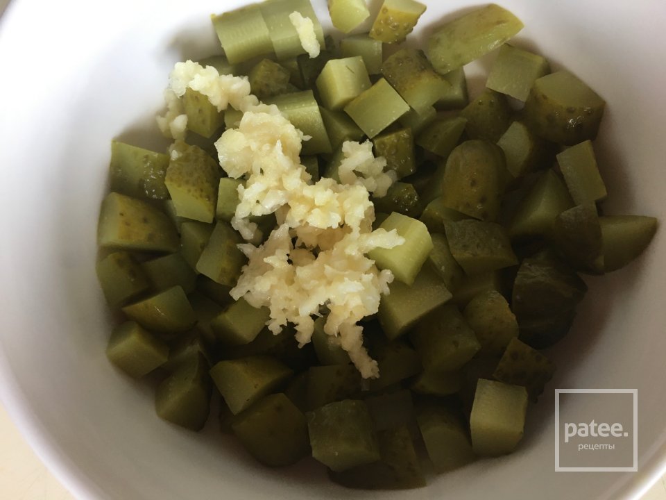 Салат «Сытый животик». - Шаг 4