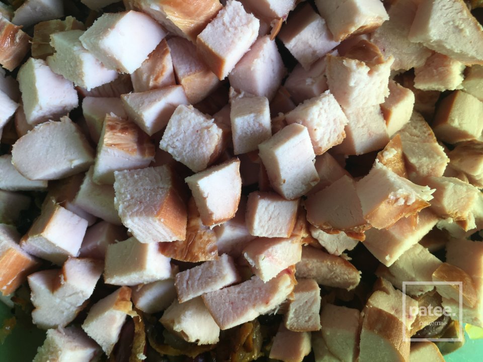 Салат «Сытый животик». - Шаг 5