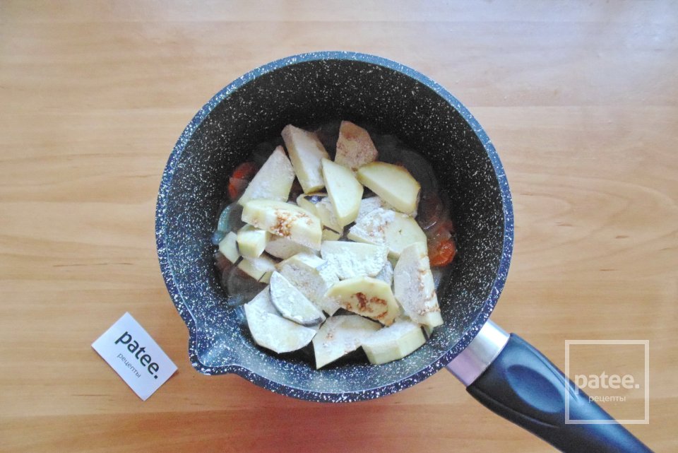 Соте из кабачка и баклажана - Шаг 5