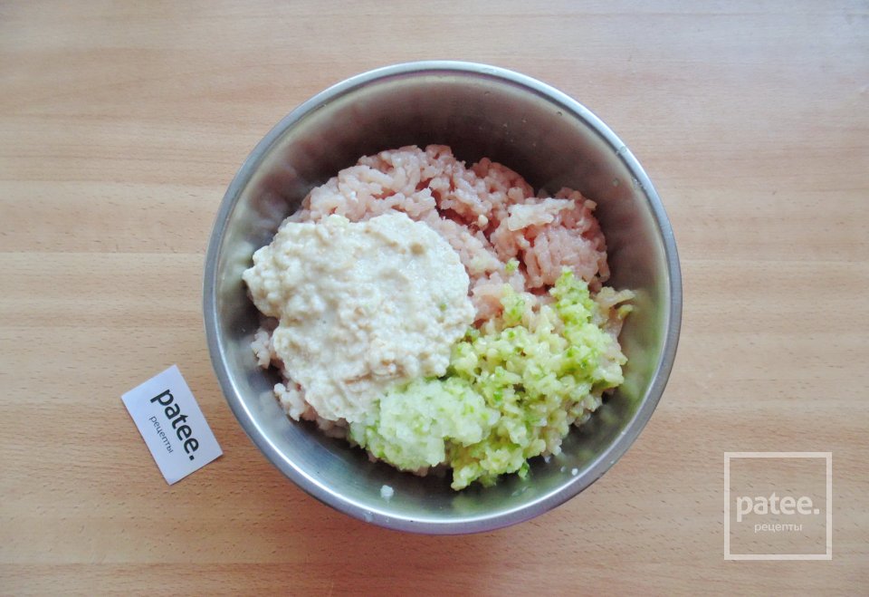 Ленивые голубцы с капустой и кабачками - Шаг 4