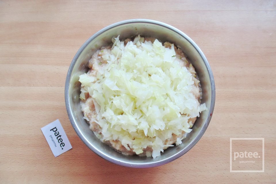 Ленивые голубцы с капустой и кабачками - Шаг 8