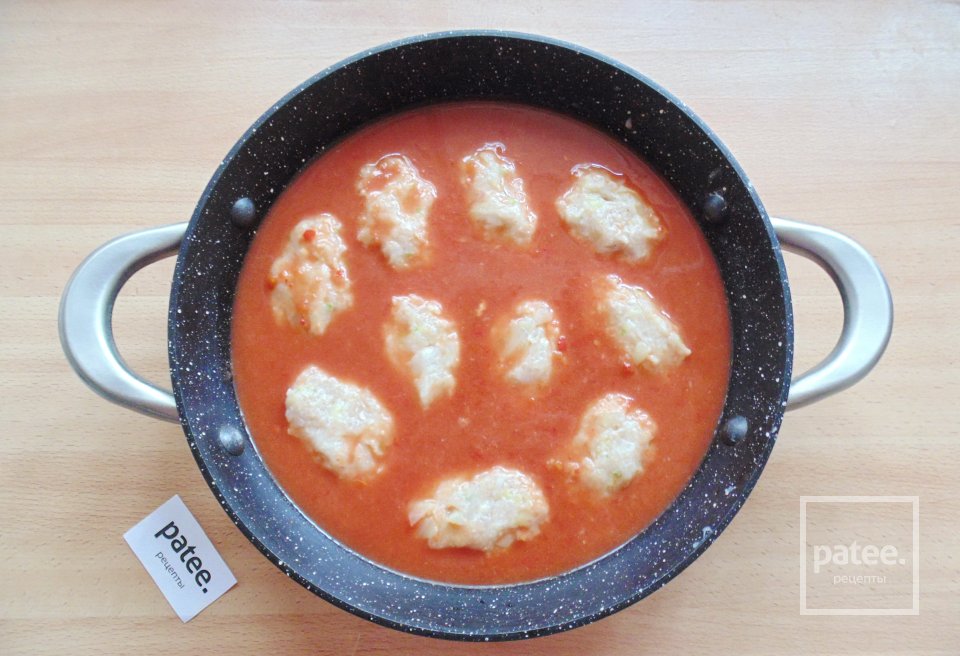 Ленивые голубцы с капустой и кабачками - Шаг 11