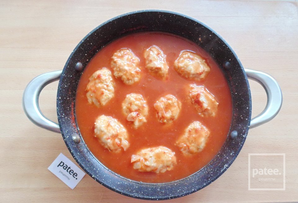 Ленивые голубцы с капустой и кабачками - Шаг 12