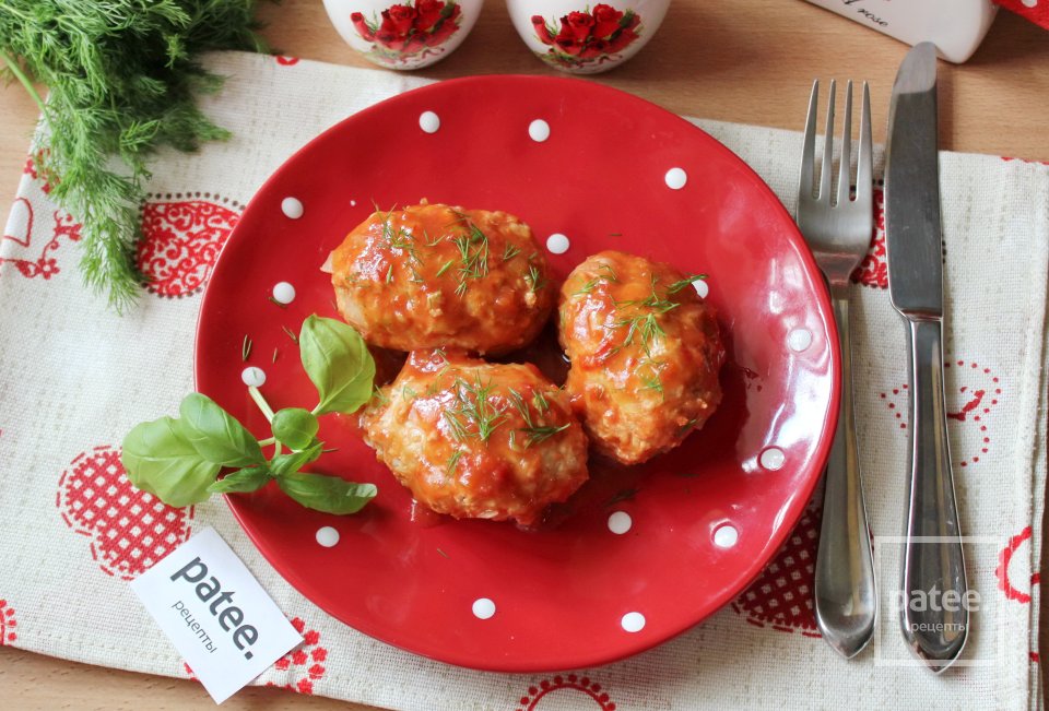 Ленивые голубцы с капустой и кабачками - Шаг 13