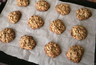 Овсяное печенье с вареной сгущенкой