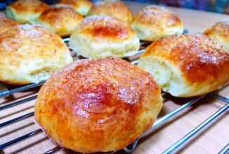 Творожные булочки к чаю за 30 минут